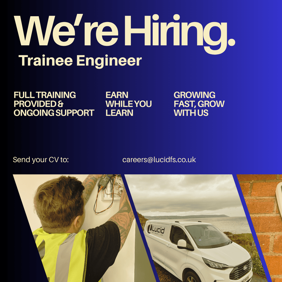 We're Hiring! Trainee Engineer